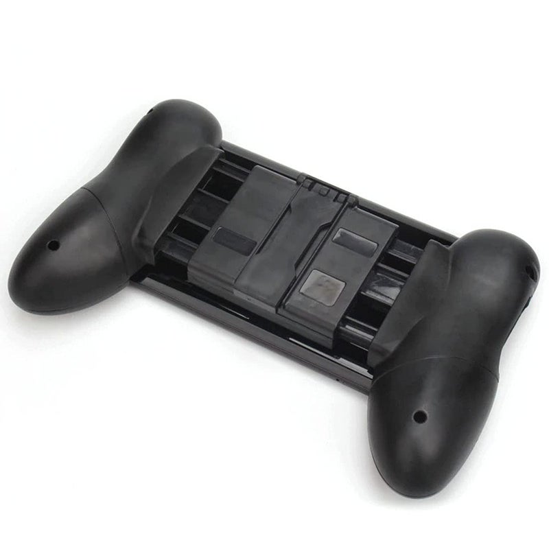 SUPIA Portable 4.5-6.5 inch Mobile Phone Support Game Controller Joystick Grip Game Holder Handle with Bracket (Black Type 02) - Image 2
